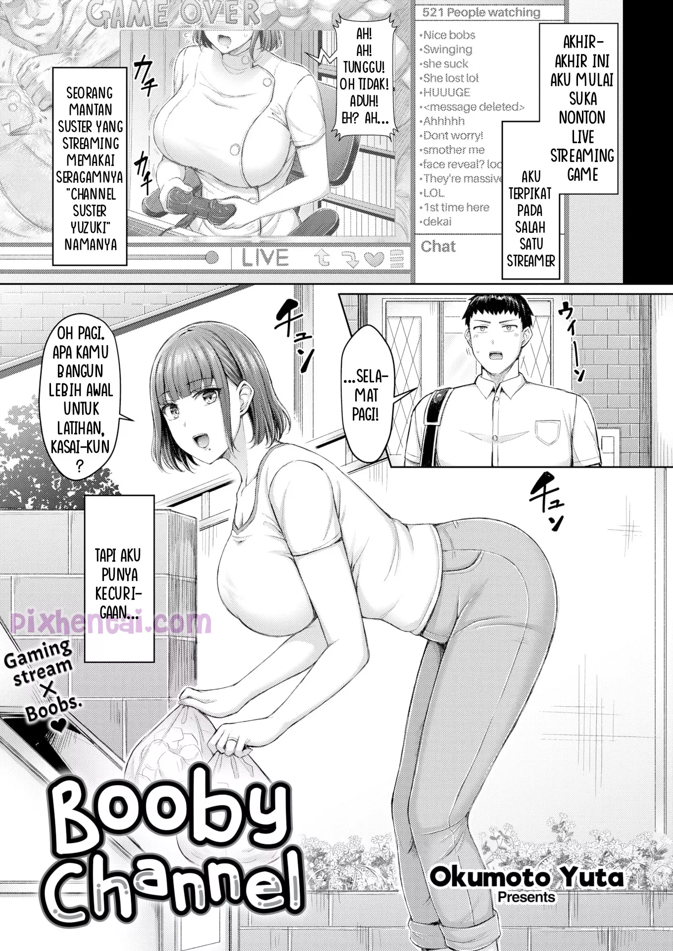 Komik hentai xxx manga sex bokep Booby Channel Giveaway Spesial dari Streamer Sexy 1